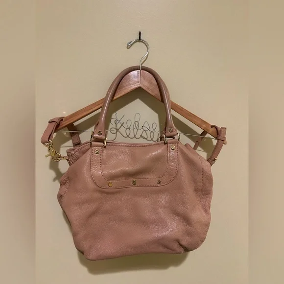 Tory Burch Dusty Rose Colored Leather Shoulder Bag - Picture 14 of 16